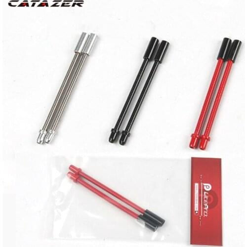 1 Pair V Brake Pipe Stainless Steel Soft Bend Tube Road Bicycle Folding Bike V-brake Pipe LP Soft Bent Pipe