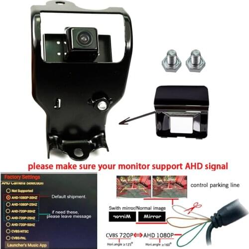 CCD HD car rear camera for Toyota Land Cruiser Prado LC150 TX Middle East Edition Car Reverse Park 170 degree Camera Dynamic