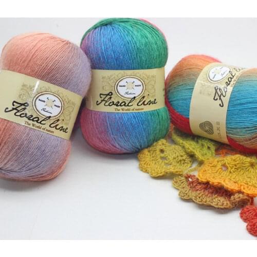 3pcs 100g Wool Yarn for Knitting Cashmere Wool Blends Crochet Cardigan Diy De Costura