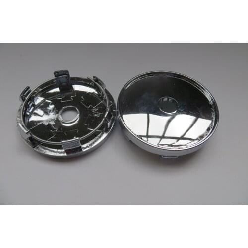 4PCS/lot 60mm Black/ Blue Logo Auto Car Wheel Center Cap Hub Caps Car Rims Cover Badge Emblem