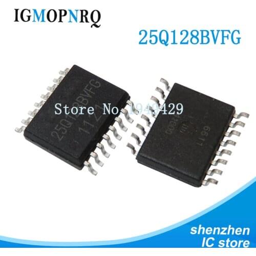 5pcs W25Q128BVFG 25Q128BVFG 25Q128 SSOP-16 new In Stock