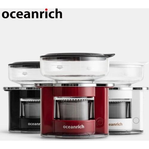 S2 automatic single serve pour-over portable coffee maker 150ml coffee dripper reuseable stainless steel coffee machine 1cup