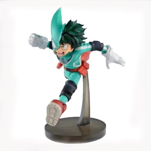 2021 My Hero Academia Izuku Midoriya Running Ver Cosplay PVC Action Figure Deku 7th Fighting Coat Collectible Model 10cm