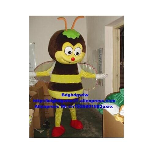 Bee Honeybee Wasp Hornet Vespid Bumblebee Bombus Mascot Costume Adult Character Floor Show Symbolic Ambassador zx2854