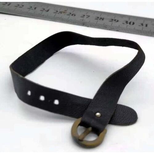 1/6 Scale Male Soldier Leather Belt Old-fashioned Leather Girdle for 12in Action Figure Toy