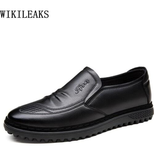 Slip on Shoes Men Loafers Mens Shoes Genuine Leather Italian Designer Shoes Men High Quality Zapatos Casuales De Los Hombres