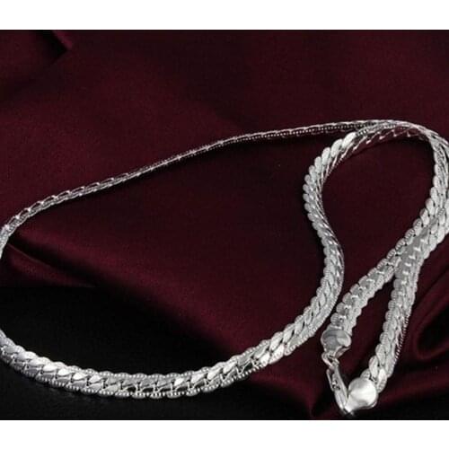 11mm Wide Mens Necklace Curb Stainless Steel Necklace Chain Wholesale Cubana