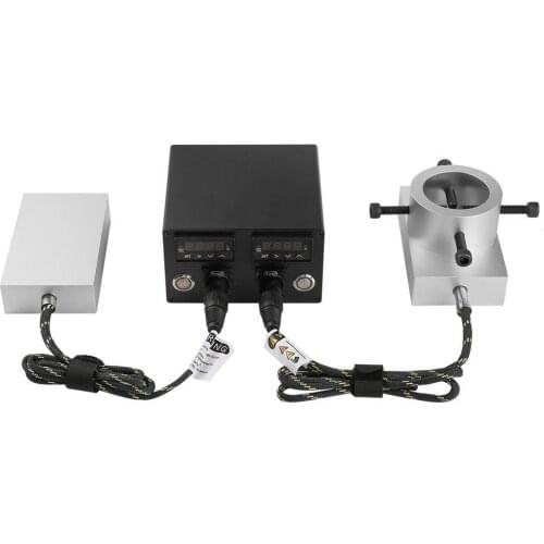 RK03 Rosin Press 3"X5" Heat Press Plates Kit with pid Controller Dual Heating Rod