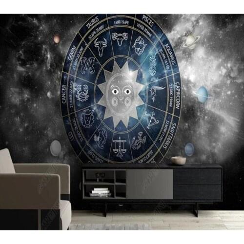 Papel de parede Original modern starry sky wallpaper mural,living room bedroom wall papers home decor