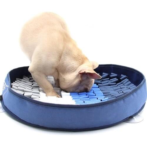 Dog Smell Training Blanket Oxford Cloth Sniffing Mat Exercise Relieving Boredom Portable Slow Food Anti Choking Mat Dog Supplies