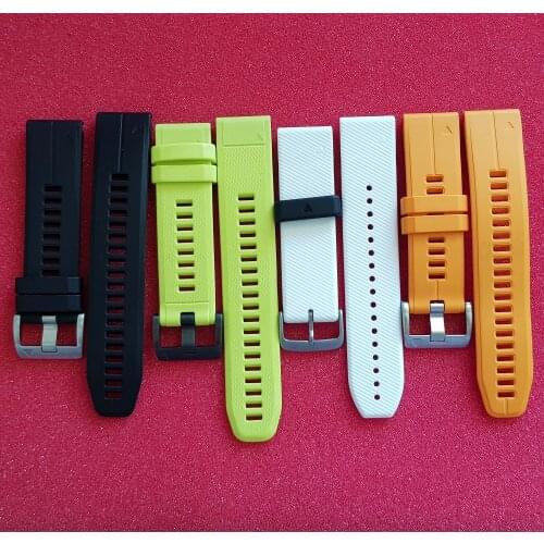 Original QuickFit Watch Bands Silicone Strap for Garmin S60 S62 MarQ Quatix Instinct Fenix 5 5Plus 6 6Pro Forerunner 935 replace