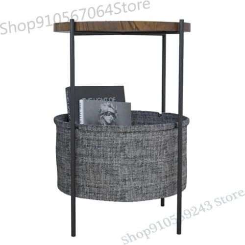 Nordic Modern Minimalist Creative Sofa Side Table Living Room Mobile Small Corner Table Small Coffee Table Small Apartment Light