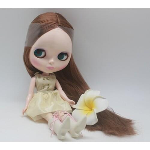 Nude blyth doll brown hair 2016 5