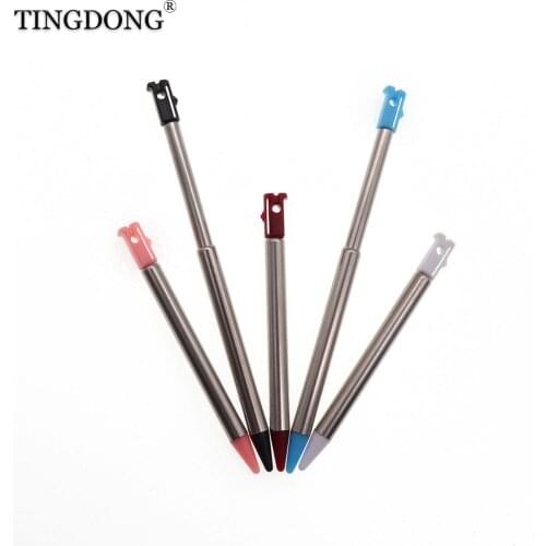Retractable Metal Touch Screen Stylus Pen Set For Nintendo NDSI NDSL For 3DS Gaming Accessory 8-13cm Length