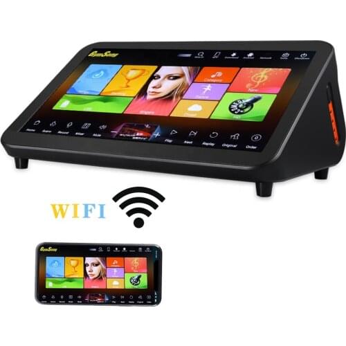 Wallmount On Demand TouchScreen Box Singing 2TB 3TB 4TB 6TB 8TB hard driver Android Karaoke Machine
