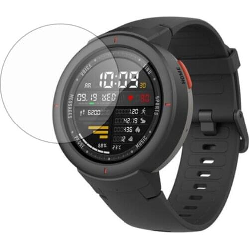 Tempered Glass Screen Protector Cover Clear Protective Film Guard For Xiaomi Huami AMAZFIT Verge 3 /Verge Lite Sport Smart Watch