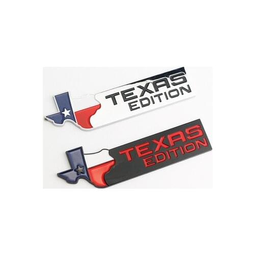 1X Car Styling 3D ABS MASON Lone Star TEXAS EDITION Sticker Emblem Badge for Universal Cars Motorcycle Decorative Accessories