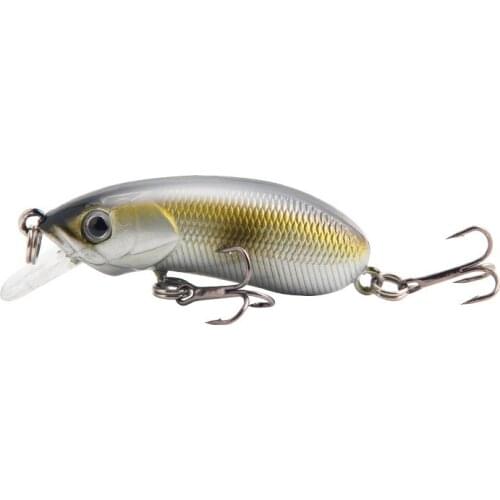 1pcs Fishing Lures ABS 53mm/7.8g Suspending Artificial Magnetic Minnow Hard Bait Bass Pesca Fishing Tackle Wobblers Crankbait