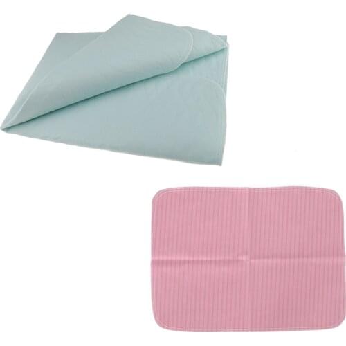 2x Women Elderly Kids Washable Reusable Underpad Incontinence Pad Absorbent Sheet Matress Pee Protector 17x24 inch