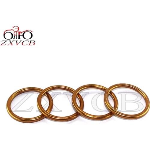 4pcs FOR HONDA GL1800C 2014 2015 GL1800 GL1800B GOLD WING F6B 2014 2015 2017 GL1500A 1991-1993 Exhaust Pipe Gasket