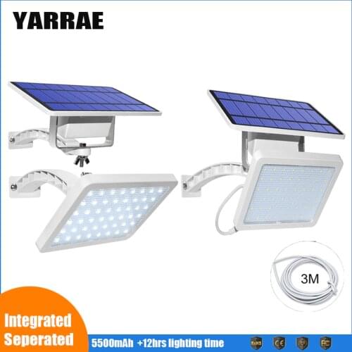 48LEDsled outdoor solar lights free shipping Integrated&Seperated 80lm Dusk To Down Auto On/Off wall light Security Light