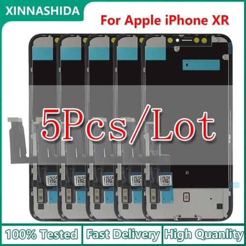 5pcs/lot For iphone X OLED XS/XR TFT With 3D LCD Display Touch Screen Digitizer Assembly Replacement