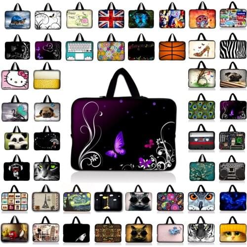 9.7 10.1 11.6 12 13 14 15 17" Tablet Sleeve Notebook PC Case Laptop Bag 12.1 13.3 15.4 15.6 17.3 Computer Protector Cover #E