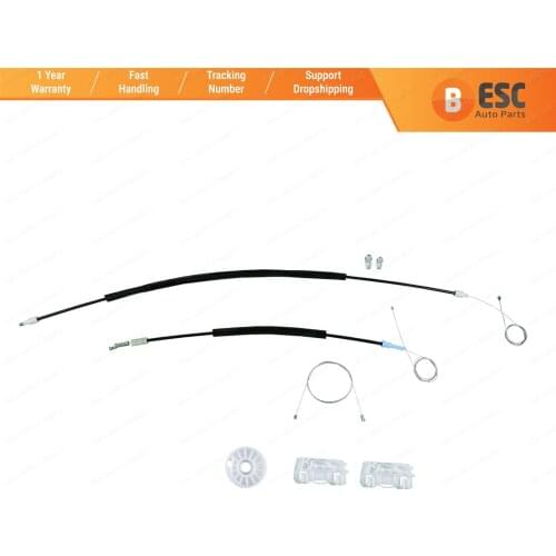 ESC Auto Parts EWR469 Electrical Power Window Regulator Repair Kit Front Left Door for VW Sharan 1995-2009 Seat Alhambra 96-2009