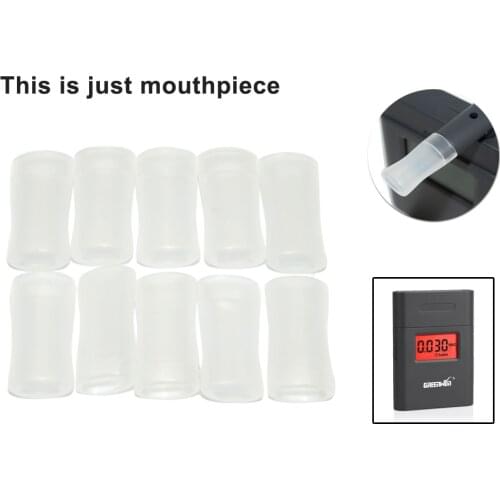 50pcs/ bag Digital Breath Alcohol Tester Breathalyzer mouthpiece for Alcohol Tester AT-838 wholesale Drop shipping