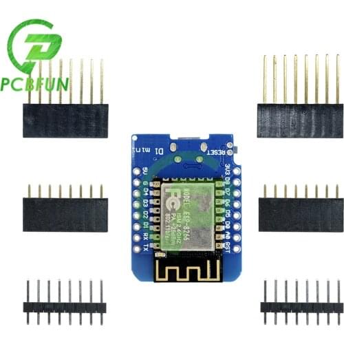 D1 Mini ESP8266 ESP-12 ESP-12F CH340G CH340 V2 USB for WeMos WIFI Development Board D1 Mini NodeMCU Lua IOT Board 3.3V With Pin