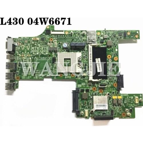 For Lenovo 04W6649 04W6671 For ThinkPad L430 Laptop Motherboard 100% fully tested