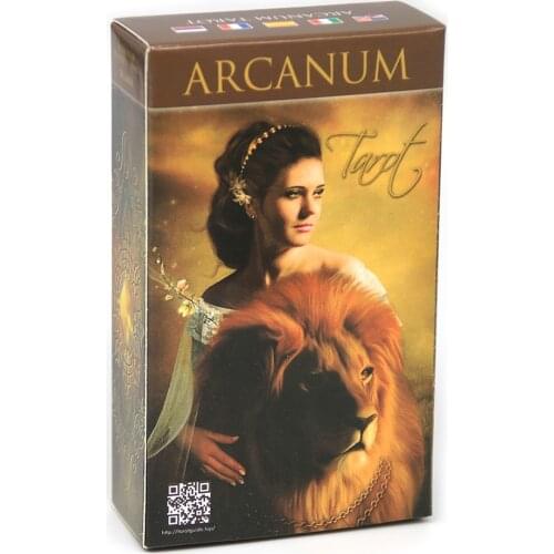Arcanum Tarot Cards Mystical insights await within the stunning imagery of the Arcanum Tarot Deck 78 Cards