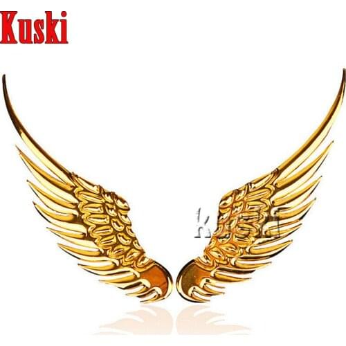 Metal Wings Car Styling Sticker For Jeep Wrangler Grand Cherokee Mazda 3 6 CX-5 Suzuki Grand Vitara Swift SX4 Jimmy Accessories