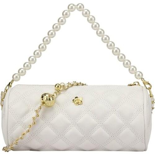 Fashion designer Shoulder Bags Retro Casual Women Totes crossbody bags Female Leather white Chain Handbag for Women 2021