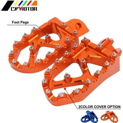 Motorcycle Footpegs For KTM Husqvarna Beta 65SX 85SX 125SX 150XC 200 EXC MXC XCW350 EXC-F450 XC-W500 EXC XC-W540 TC 65 85 TE125