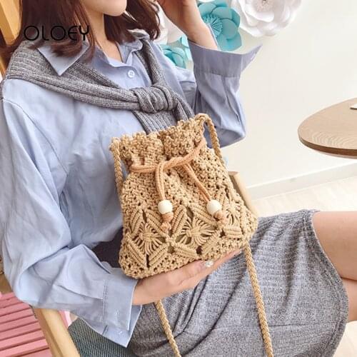 Женские плетенные сумки OLOEY China At AliExpress