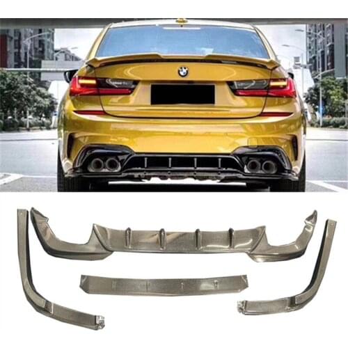 Suitable For Ws Its New 3-series G20g28 Modified Small Surrounding Carbon Fiber 380 Lip Rear Spoiler