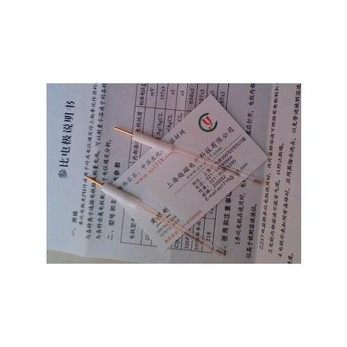 R0303 Silver. Silver Chloride Reference Electrode Electrochemical Workstation Electrode 3.8mm Diameter Silver Chloride Electrode