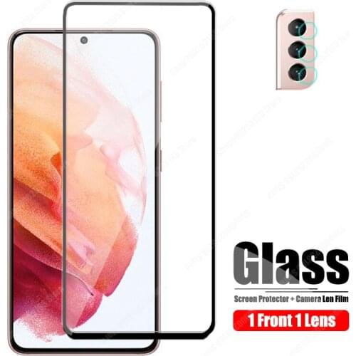 S21 Plus Protective Glass For Samsung Galaxy S21 Camera Len Screen Protectors On For Samsung S 21 + Front Tempered Film HD