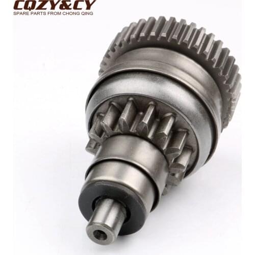 Starter bendix gear / starter clutch for VESPA Et4 Gt Eu 3 Gts 125 Lxv Lx 4T FL Eu 3 Ie Gtv S 125cc 100254730 82612R 14T/40T