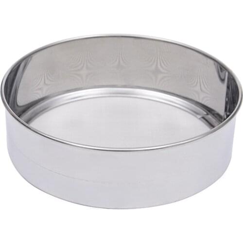 Stainless Steel Flour Sieve Baking Tools Ceramic Pottery Clay Powder Sieve Glaze Pigment Slurry Filter Screen