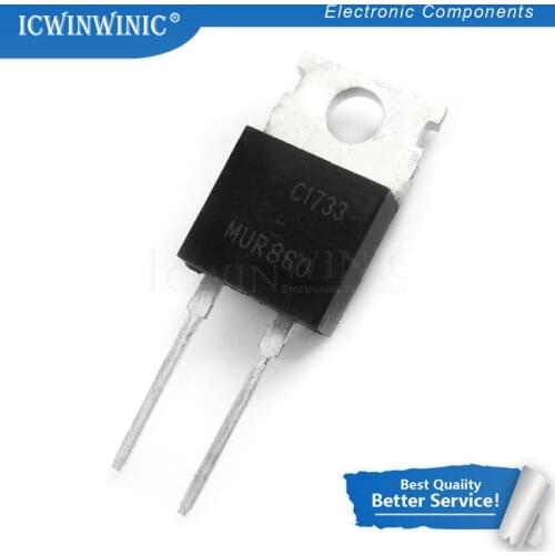 10piece MUR860 MUR1560G RHRP1560 RHRP8120 LM317T IRF3205 Transistor