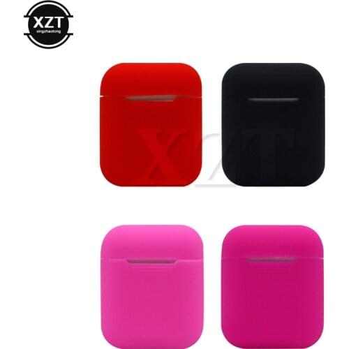 Hgih Quality Silicone Shock Proof Protector Sleeve For Apple AirPods Case Skin Cover True Wireless Earphone box accessory