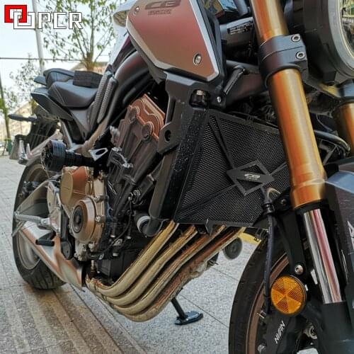 Motorcycle Radiator Grille Cover Guard Stainless Steel Protection Protetor For CB650R CB 650R CBR650R CBR 650R 2018 2019 2020