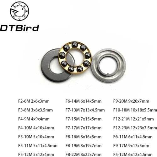 1PC F5-10m F7-13m F7-15m F8-16m F8-19m F8-22m F9-17m F9-20m F10-18m F12-21m F12-23m F5-11M F5-12M F4-10M Thrust Bearings