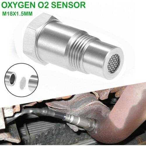 Car Oxygen O2 Sensor M18X1.5mm Fix Check Engine Light Eliminator Adapter Auto Parts M8617