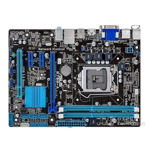 Used, for ASUS B75M-A LGA1155 DDR3 for I3 I5 I7 22/32nm CPU USB3.0 B75 motherboard,100% tested good
