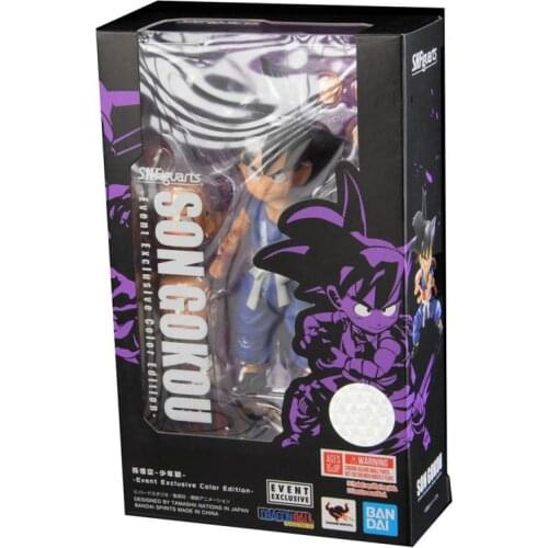 BANDAI S.H.Figuarts DRAGON BALL Original Son Goku Action Collection Model Toy Anime Toys For Kids