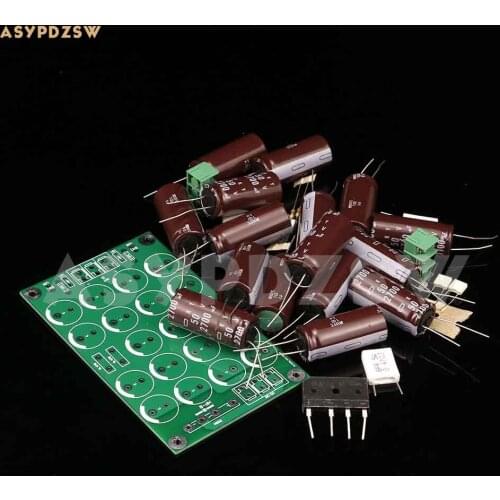 HP-8 Class A power amplifier rectifier power supply 18 PCS Array capacitor filter PCB/Basic DIY kit/2700uF 50V DIY Kit