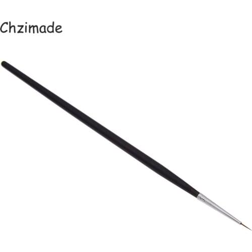Chzimade 000 Super Fine Doll DIY Face Makeup Brush Draw Line Pen Painting Brush Art Supplies Soft Polymer Clay Modeling Tools